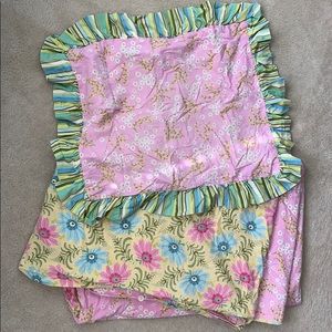 Custom Made Amy Butler Twin Duvet & Sham - SO CUTE